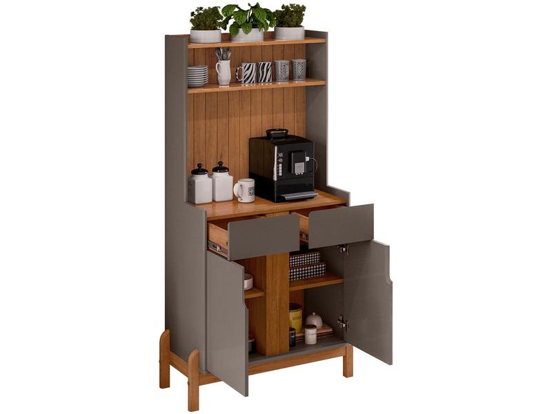 Armário de Cozinha Casa D Lizz 2 Portas 2 Gavetas 81x153,5cm